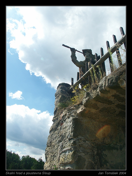 Skalní hrad a poustevna Sloup